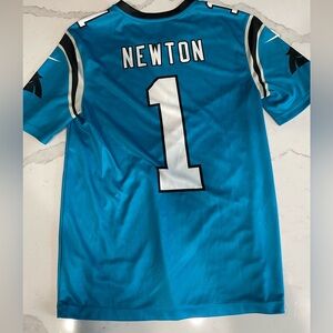 Carolina Panthers #1 Cam Newton Color Rush Jersey